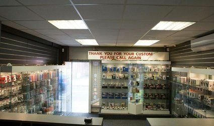A selection of used mobile phones